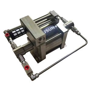 Kunden spezifisches USUN-Modell: AT28 Edelstahl 316 Antrieb 100-200 bar Leistung Hochdruck leitung Pneumatisch angetriebene <span class=keywords><strong>Hydro</strong></span>-Test pumpe - Product Image 3