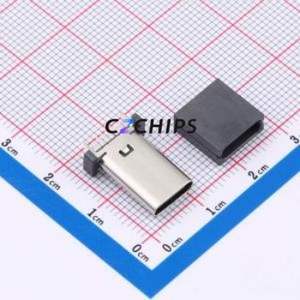 TYPE-C 16P LCH15.0-A 143 USB Connector Through hole Component (THT) Connector Type-C Female Through Hole 16P - Product Image 1