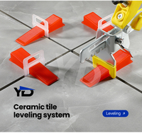 Système de nivellement de carreaux DY, moderne, robuste, anti-obstruction, avec cales et clips en plastique