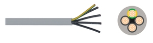 18AWG 100ft/roll 3core BLACK Round PVC Covered Cable,18 Gauge Electric Wire 3 Conductor Copper Wire with Ground 3 Core RVV Cord - Product Image 6
