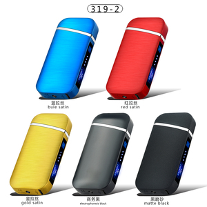 Usb Lighter Fast Charging Usb Pulse Lighter Electronic Touch Sensing Cigarette Lighter With Double Arc