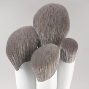 12 Stuks Nude Roze Cosmetische Borstel Schoonheidstools Zachte Synthetische Foundation Concealer Make-Up Brush Set Voor Nieuwe Beginners - Product Image 5