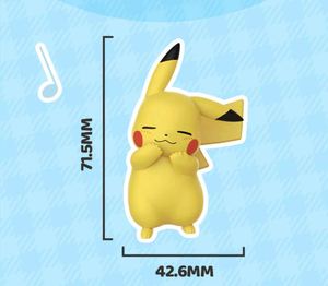 Décoration & Cadeau de bureau : Figurine monstre <span class=keywords><strong>jaune</strong></span> mignonne, série posture endormie, modèle en PVC pour décoration intérieure de voiture et cadeau de bureau - Product Image 6