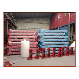 Lève-<span class=keywords><strong>voiture</strong></span> XIANXING à 4 poteaux pour petites voitures, grands SUV et camions, capacité de 4000 kg, entraînement hydraulique, hauteur de levage de 1700 mm, déverrouillage manuel - Product Image 5