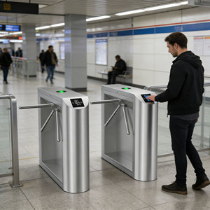 Tornello Commerciale a Battente ad Alta Sicurezza per il Controllo Accessi in Palestre e Club - Product Image 5