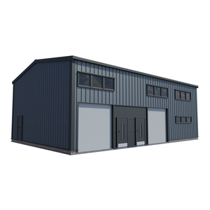 Structure en acier moderne avec support technique en ligne et inspection sur site pour la construction de bâtiments métalliques - Product Image 1