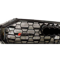 Grille RSQ3 aspect ABS noir brillant pour Audi Q3 2021 2022 2023 2024 2025 Facelift