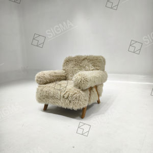 Modernes Neues Design Möbel <span class=keywords><strong>Sofa</strong></span> Couch Hochwertiges Wohnzimmer Hochdichter Schwamm Stoff Einzelsofa - Product Image 1