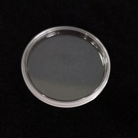 Personnalisé 31.5mm SKX 007 Pièces Double Dôme Avec Biseau Chapeau AR Transparente De Revêtement Optique Montre Saphir Cristal En Verre À Vendre