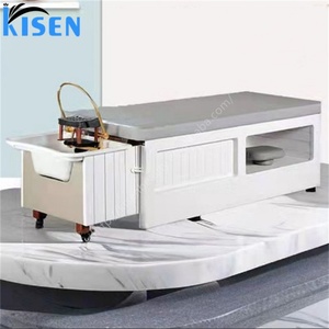 KISEN Portable Hair Washing Basin with Storage Water Tank <b>Heater</b> Mobile Shampoo Sink and Japanese Head Spa Massage Shampoo <b>Bed</b> - Product Image 2