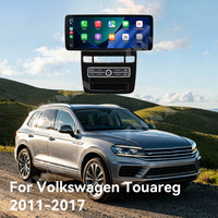 Autoradio ZWNAV 12,3 pouces Android 15 pour Volkswagen Touareg 2011-2017, écran LCD de climatisation, CarPlay sans fil, GPS Navi