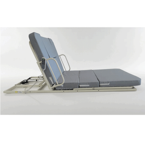 Lit d'hôpital neuf en acier inoxydable avec cadre en acier + sommier en ABS, classe II, support technique en ligne, lit médical japonais de haute qualité - Product Image 3