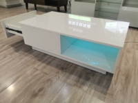 Table basse haute brillance table basse moderne table basse lumineuse LED