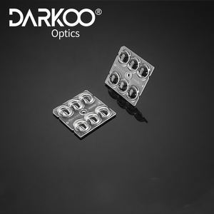 가로등 3535/5050 LED IP65 방수 효율을 극대화하기 위한 가로등 올인원 광학 키트 50x50mm 비대칭 렌즈 판매 - Product Image 5