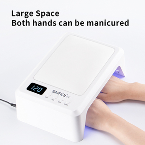 Lampe à ongles UV LED 72W avec repose-main, séchoir à vernis gel, lampe de polymérisation personnalisable pour manucure - Product Image 4