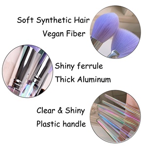 Étiquette personnalisée, brosse de <span class=keywords><strong>maquillage</strong></span>, ensemble d'étiquette personnelle, mignonne, avec votre propre marque, en acrylique, <span class=keywords><strong>meilleurs</strong></span> fournisseur, <span class=keywords><strong>2021</strong></span> - Product Image 4