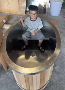 Refroidisseur de bain à remous en acier inoxydable pour 2 personnes pour la récupération sportive et le bain plongeant froid - Product Image 5