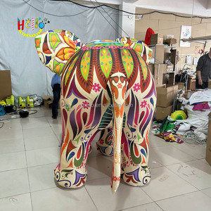 Défilé de performance d'événement en plein air Costume d'animal <span class=keywords><strong>gonflable</strong></span> d'éléphant de dessin animé de marche <span class=keywords><strong>gonflable</strong></span> - Product Image 4