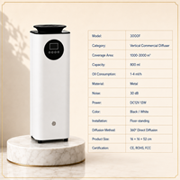 Diffuseur d'arômes intelligent en métal pour usage commercial, machine à parfum automatique avec minuterie, éliminateur d'odeurs pour CVC, hôtels, bureaux et maisons