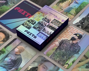 Fototarjetas Holográficas Láser Lomo de los Ídolos de KPOP, V, <span class=keywords><strong>JIN</strong></span>, SUGA, RM, JIMIN, JK, Bangtan Boys, 55 Piezas/caja, FESTA 2024, Feliz 11.º Aniversario - Product Image 6