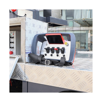 Plateforme de travail aérien télescopique diesel neuve/occasion de 45 m, système hydraulique, norme Euro 6, capacité de charge de 200 kg, manuelle