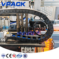 Máquina de Moldeo por Soplado Automática de 3 Cavidades, 30 bar, Moldeadora Industrial por Soplado, Máquina de Moldeo por Soplado y Estirado de PET