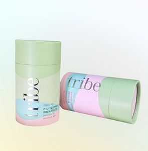 Biodegradable Kraft Paper Tube Custom Packaging <b>Container</b> for Beauty Products <b>Perfume</b> Essential Oil - Product Image 5