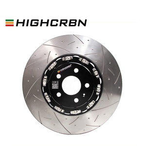 HIGHCRBN 345*28mm disco <span class=keywords><strong>freno</strong></span> anteriore flottante a disco 2 pezzi per <span class=keywords><strong>BMW</strong></span> M3 <span class=keywords><strong>E46</strong></span> OE #34112282445 - Product Image 2