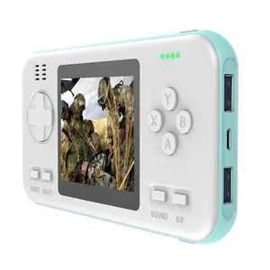 2023 New handheld game console With power bank video game player 8000mah battery Power Bank for Kids Gifts