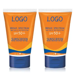 Private Label Sunscreen Manufacturer Natural Organic Whitening Waterproof Sunscreen Lotion OEM Custom