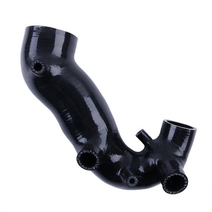 Nouveauté Silicone Intercooler <span class=keywords><strong>Turbo</strong></span> Boost FITS POUR 2002-2006 2005 2004 2003 Audi A4 Quattro Passat B6 1.8T F350 F450 F550 - Product Image 2