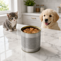 Nourriture humide pour chiens et chats de toutes les générations, riche en protéines, sans additifs, avec dinde, saumon et thon - Produit à forte teneur en viande pour la santé du pelage