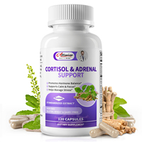 Capsules de soutien hormonal du cortex adrenal : Magnésium, Curcuma, Berbérine, Extrait de thé vert |   Équilibre hormonal, soulagement du stress, adulte