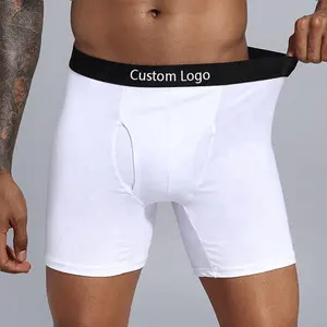 OEM Fabricante Para Hombre Under Wear Logotipo Personalizado Par Hombr Underwear Personalizado Homens Boxer Shorts Cuecas Dos Homens Boxers Para Homens