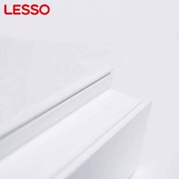 Profilé PVC contemporain renforcé en acier de 1,5 mm d'épaisseur, 100 % sans plomb, pour fenêtre, blanc, garantie 5 ans+, pour la vente en gros