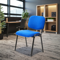 Chaise d'appoint en tissu durable pour salle à manger, tendance européenne, haute qualité, design simple, pour salon et bureau