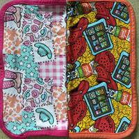 Couverture de sécurité pour bébé en bambou imprimé écologique avec anneau en bois, hypoallergénique, vente en gros, stock en vrac