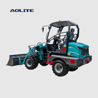 Top qualité AOLITE ALT CE chine E612 1200kg Mini batterie électrique petite roue chargeur frontal aménagement paysager avec chargeur de batterie