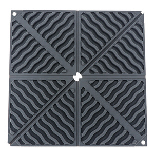 Posavasos Rectangular de Silicona Nórdico Ecológico Resistente al Calor para Mesa de Cocina, Tazón, Olla, Plato - Herramienta Pequeña - Product Image 1