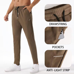 Wholesale OEM Fashion Trackpants Blank Sweatpants Custom Jogging Pants Printing Plain Fleece <strong>Grey</strong> Sweat <strong>Jogger</strong> Men - Product Image 4