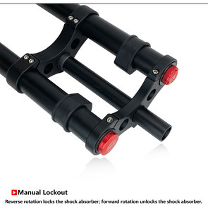 <span class=keywords><strong>Fourche</strong></span> de suspension pour vélo à pneus larges de <span class=keywords><strong>26</strong></span>, 27,5 et 29 <span class=keywords><strong>pouces</strong></span>, droite et conique, <span class=keywords><strong>DH</strong></span>, débattement de 160 mm et 200 mm, en aluminium, inversée, à air - Product Image 5