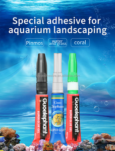 JXY Guoelephant Instant-Bond Cyanoacrylate Gel – Clear, Underwater-Safe <b>Adhesive</b> for Corals, Moss, Driftwood & Aquascaping - Product Image 3