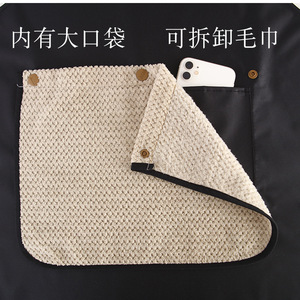 Delantal sin mangas, talla única, impermeable, a prueba de aceite, para uso en cocina, hogar y catering, para parejas - Product Image 2