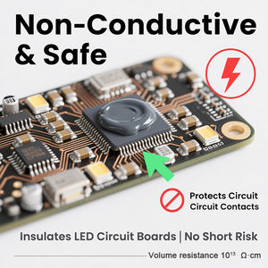 CPU-koellichaam thermisch geleidend wit siliconen thermisch vet voor LED-verlichting - Product Image 3