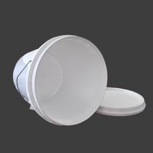 Seau en plastique PP de <span class=keywords><strong>10</strong></span> <span class=keywords><strong>L</strong></span> de qualité alimentaire, recyclable et écologique, avec poignée et couvercle hermétique pour peintures liquides, <span class=keywords><strong>essence</strong></span> et eau - Vente en gros - Product Image 4
