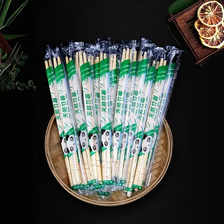 Export Standaard Wegwerp Natuurlijke Bamboe Ronde Eetstokjes Bulk Bestekset Te Koop Aan Vietnam Filippijnen Chopstick