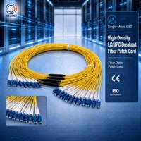 Cordon de brassage à fibre optique KEXINT monomode OS2 haute densité LC/UPC pour panneau de brassage de centre de données et câblage d'équipement