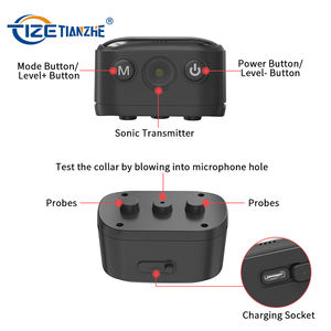 Nouveau produit <span class=keywords><strong>Collier</strong></span> <span class=keywords><strong>anti</strong></span>-<span class=keywords><strong>aboiement</strong></span> rechargeable à ultrasons sans choc pour chiens de grande et petite taille - Product Image 4