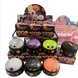 Juguetes blandos antiestrés con forma de dumpling y bollo, con diseño de cara de fantasma vaporizado, con kit de vaporizador - Product Image 2