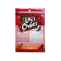 Emballage de piment de poivre personnalisé imprimé debout pochette à fermeture à glissière pour poudre de poivre piment piment épice sac d'emballage alimentaire